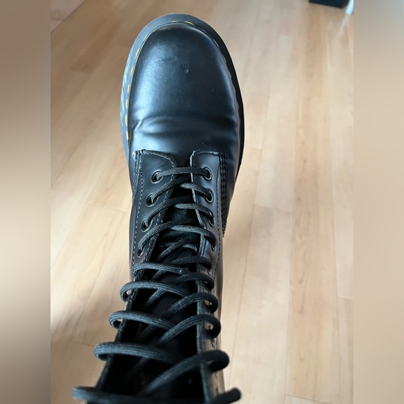 1914 SMOOTH LEATHER HIGH LACE-UP BOOTS - Picture 5 of 16